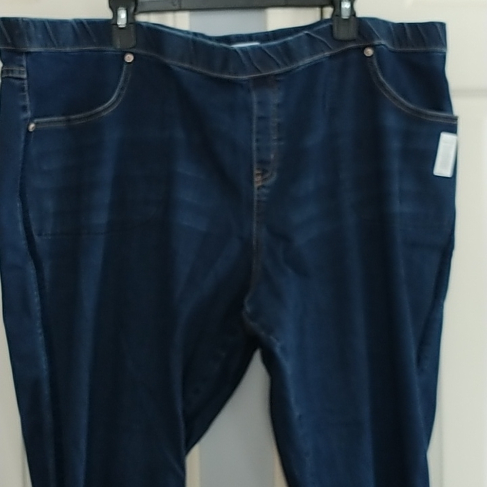 JMS Dark Wash Pull On Jeans 4XG Plus size - Picture 5 of 10